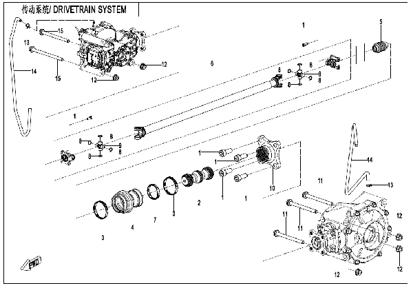 F30 DRIVETRAIN SYSTEM