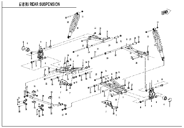 F06‑V1 REAR SUSPENSION