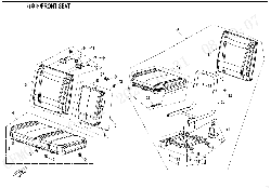 F13‑1 FRONT SEAT (NON HEATING EQUIPMENT)