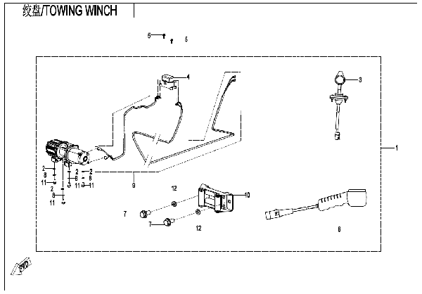 F15‑2 TOWING WINCH
