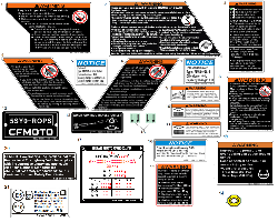 F19‑1-V1 WARNING DECAL