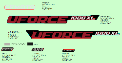 F19‑2-D DECAL KITS (NEBULA BLACK)