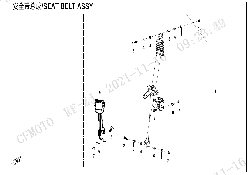F34-1 SEATBELT ASSY (FRONT SEAT)