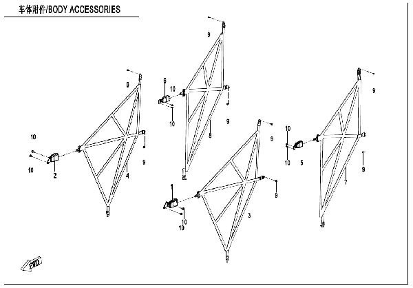 F26‑1 BODY ACCESSORIES