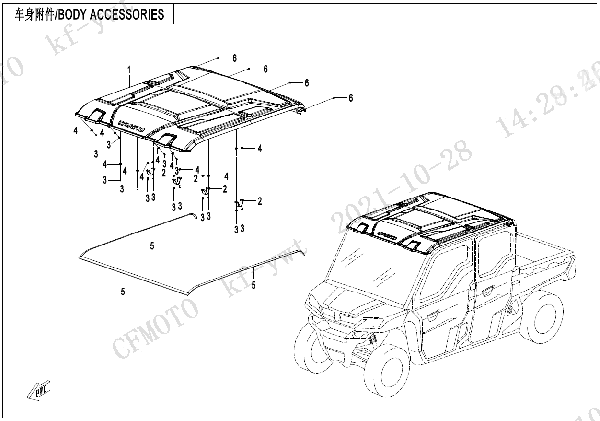 F26‑3 BODY ACCESSORIES