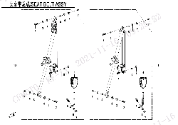 F34‑2 SEAT BELT ASSY (FRONT SEAT)