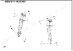 F06‑2-A REAR SHOCK ABSORBER (GAS, YuAn)