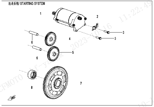 E09 STARTING SYSTEM