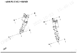 F05‑2-A FRONT SHOCK ABSORBER (GAS,YuAn)