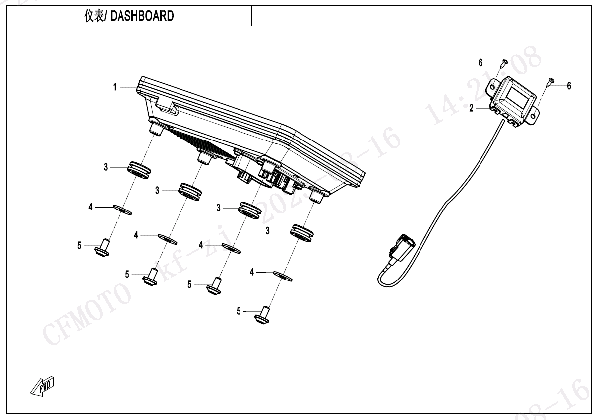 F17‑B DASHBOARD (8INCH)
