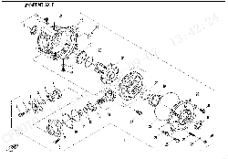 F33‑B REAR AXLE (NO DIFFERENTIAL)