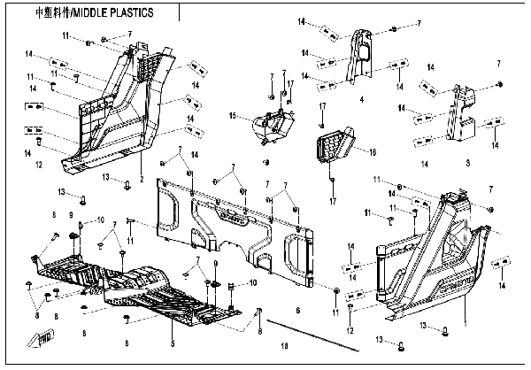 F04-3 MIDDLE PLASTICS