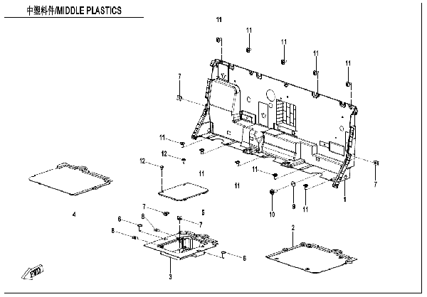 F04-4 MIDDLE PLASTICS