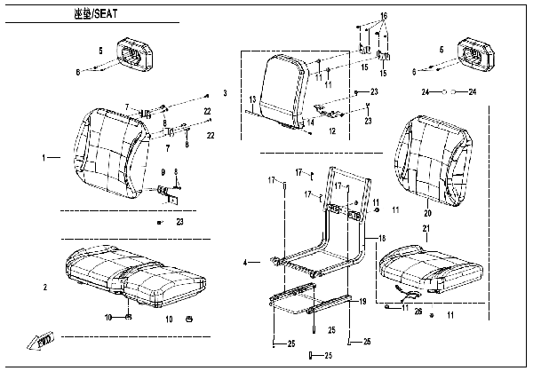 F13 SEAT