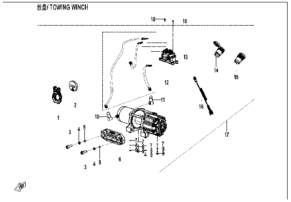 F15-2 TOWING WINCH