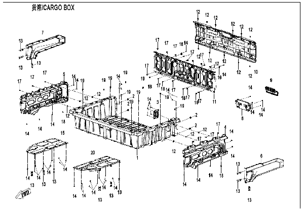 F22‑1 CARGO BOX