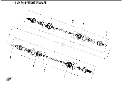 F27 FRONT CV SHAFT