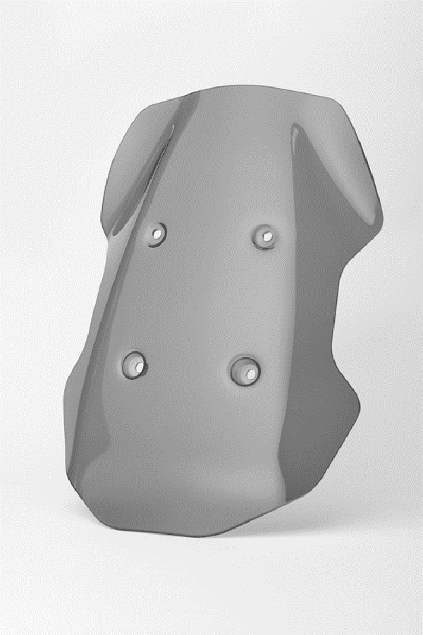 800MT-X Zvýšené plexi CFMOTO