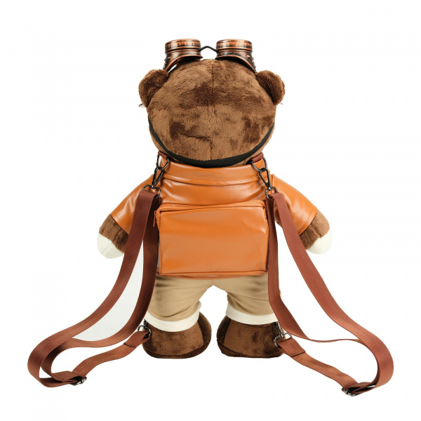 Batoh plyšový medveď CFMOTO s okuliarmi