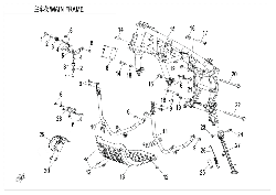 F03‑2-B MAIN FRAME (HIGH FENDER)