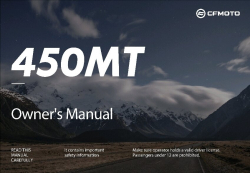 F38 OWNER´S MANUAL