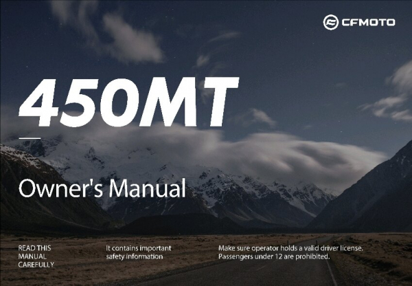 F38 OWNER´S MANUAL