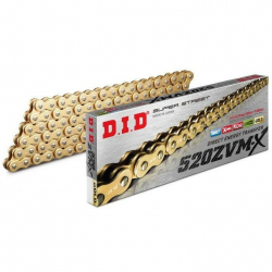 Reťaz D.I.D 520 ZVM-X (zlatá)