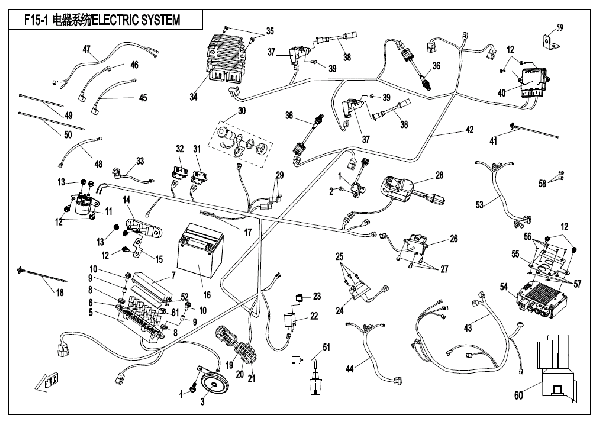 F15‑1-B ELECTRIC SYSTEM (RU)