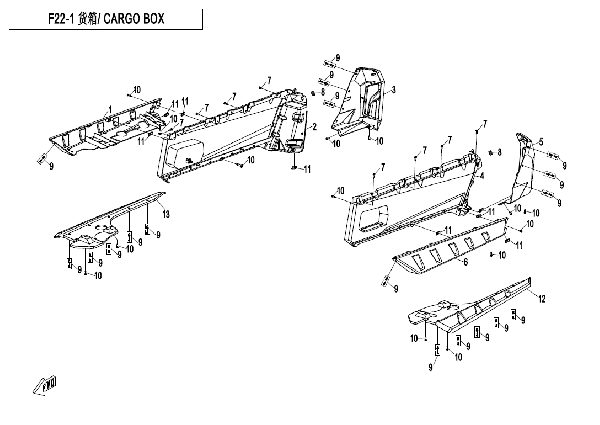 F22-1 CARGO BOX