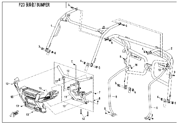 F23 BUMPER