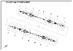 F27-B FRONT CV SHAFT