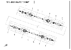 F27‑C FRONT CV SHAFT