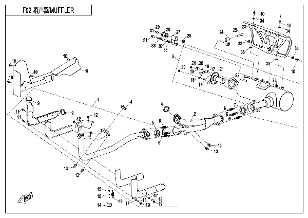 F02-C MUFFLER