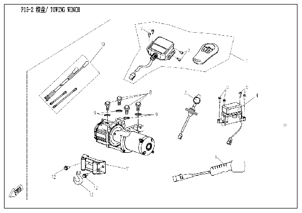 F15-2 TOWING WINCH
