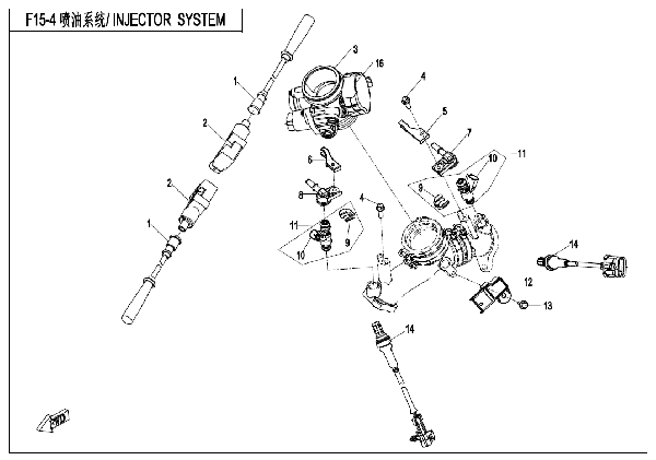 F15-4 FUEL INJECTION SYSTEM