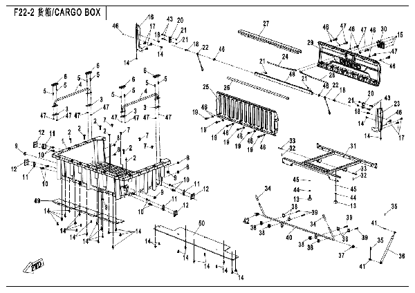 F22-2 CARGO BOX
