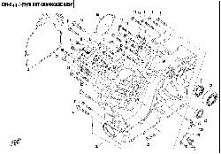 E01-2 RIGHT CRANKCASE ASSY