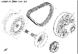 E05 CLUTCH AND CVT ASSY