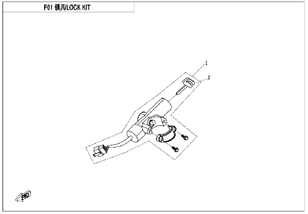 F01 LOCK KIT