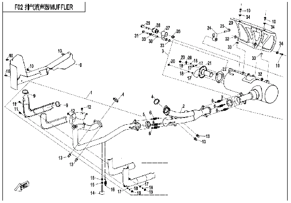 F02 MUFFLER