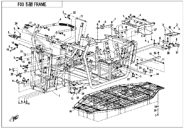 F03 FRAME