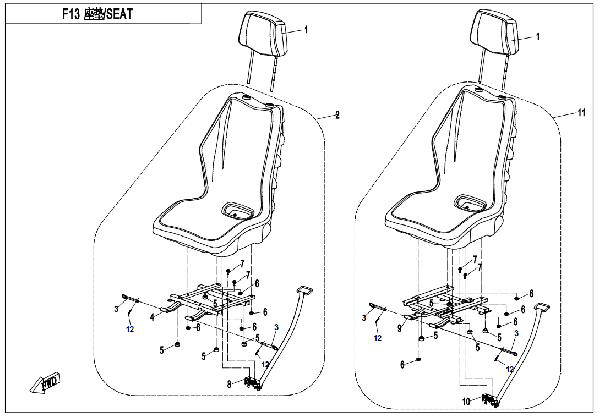 F13 SEAT