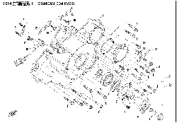 E01-4 LEFT CRANKCASE COVER ASSY