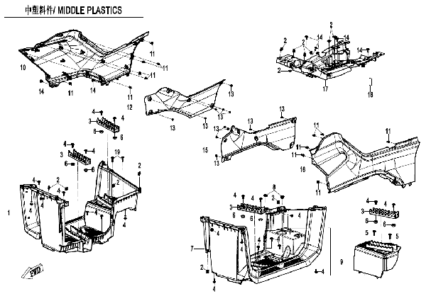 F04-3-A-V2 MIDDLE PLASTICS