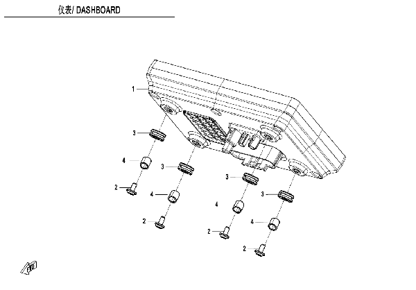 F17 DASHBOARD (8 INCH)