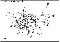 E01-1 LEFT CRANKCASE ASSY