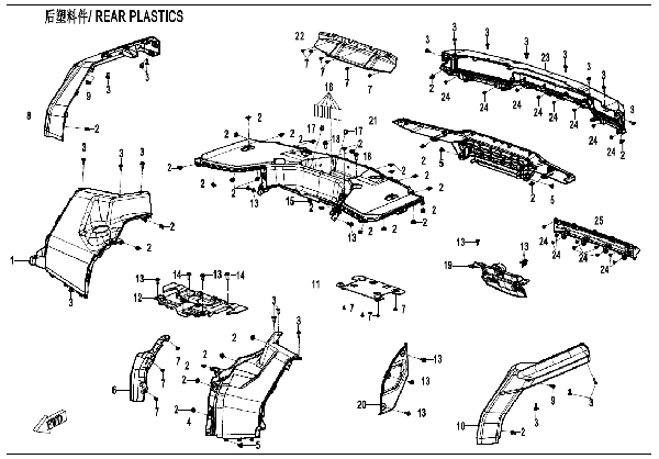 F04-4-V1 REAR PLASTICS