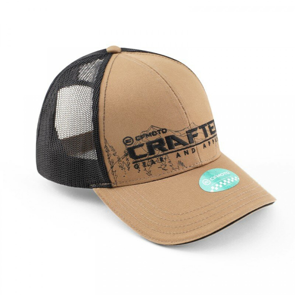 Šiltovka CFMOTO Crafted (hnedá)