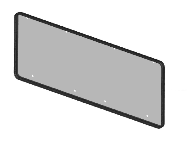 U10 PRO Náhradné zadné sklo DFK