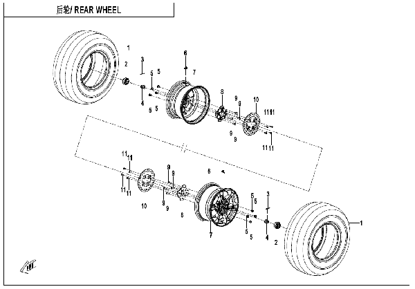 F11-A REAR WHEEL